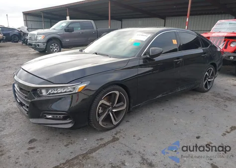 2020 Honda Accord Sport 2.0T z USA, uszkodzony, nr VIN 1HGCV2F34LA026872
